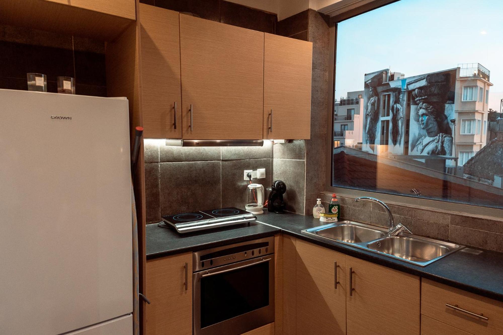 Parthenon Portrait Apartments เอเธนส์ ภายนอก รูปภาพ